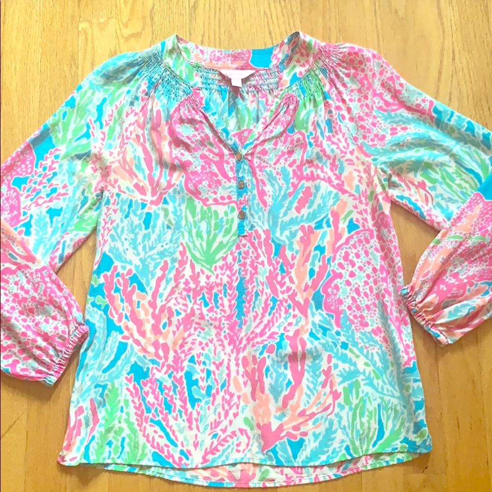 Lilly Elsa Silk Top